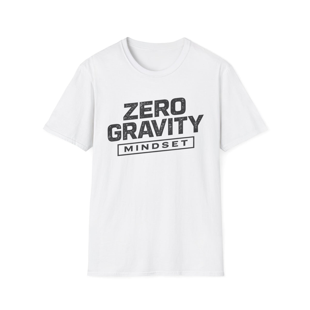 Zero Gravity Mindset T-Shirt — Motivational Graphic Tee for Ambitious Thinkers