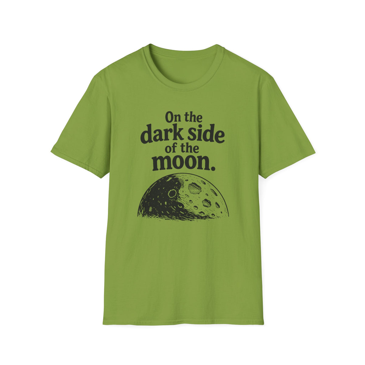 Dark Side of the Moon T-Shirt — Retro Moon Graphic Tee