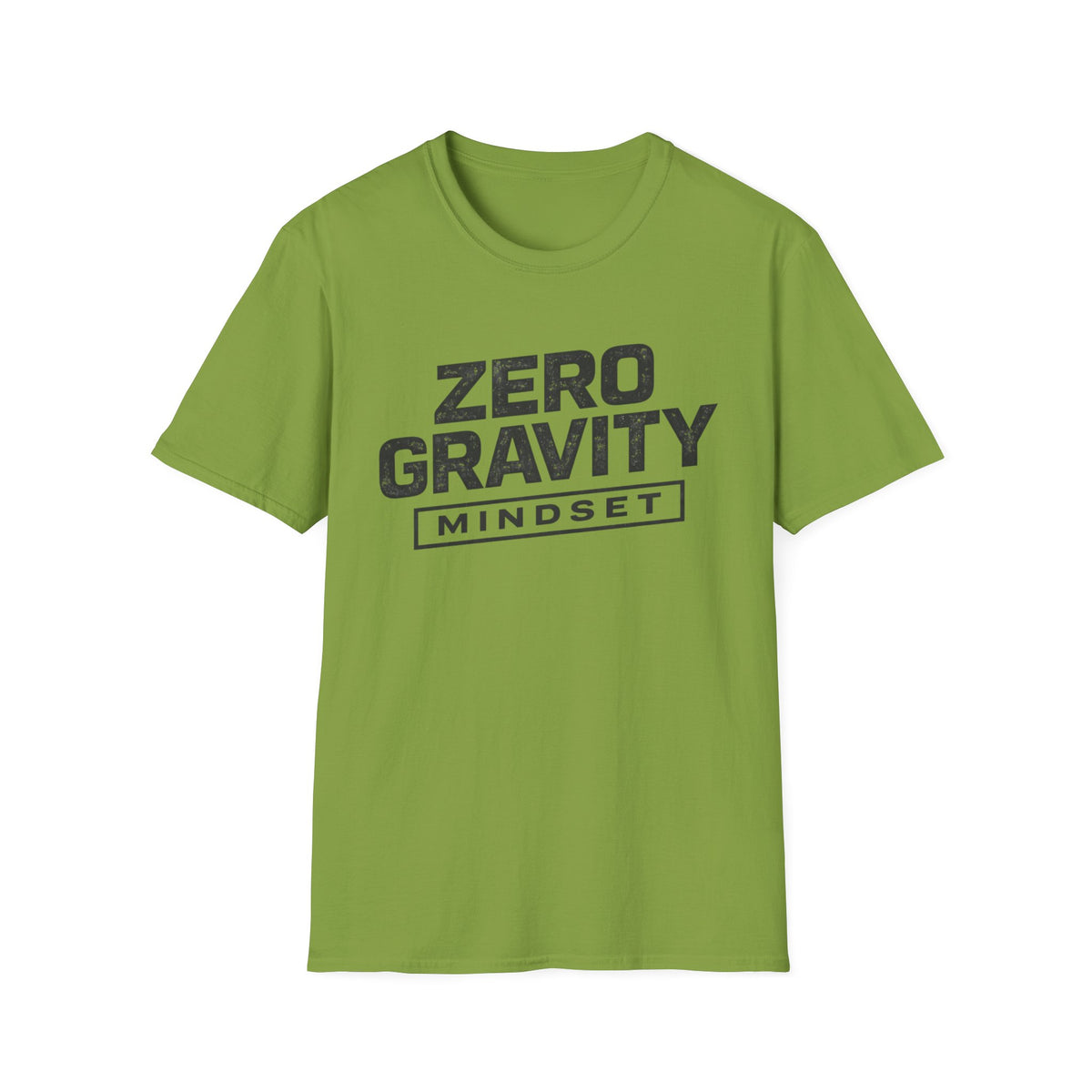 Zero Gravity Mindset T-Shirt — Motivational Graphic Tee for Ambitious Thinkers