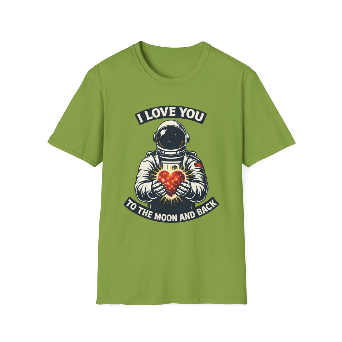 I Love You Astronaut T-Shirt — I Love You To The Moon And Back Graphic Tee