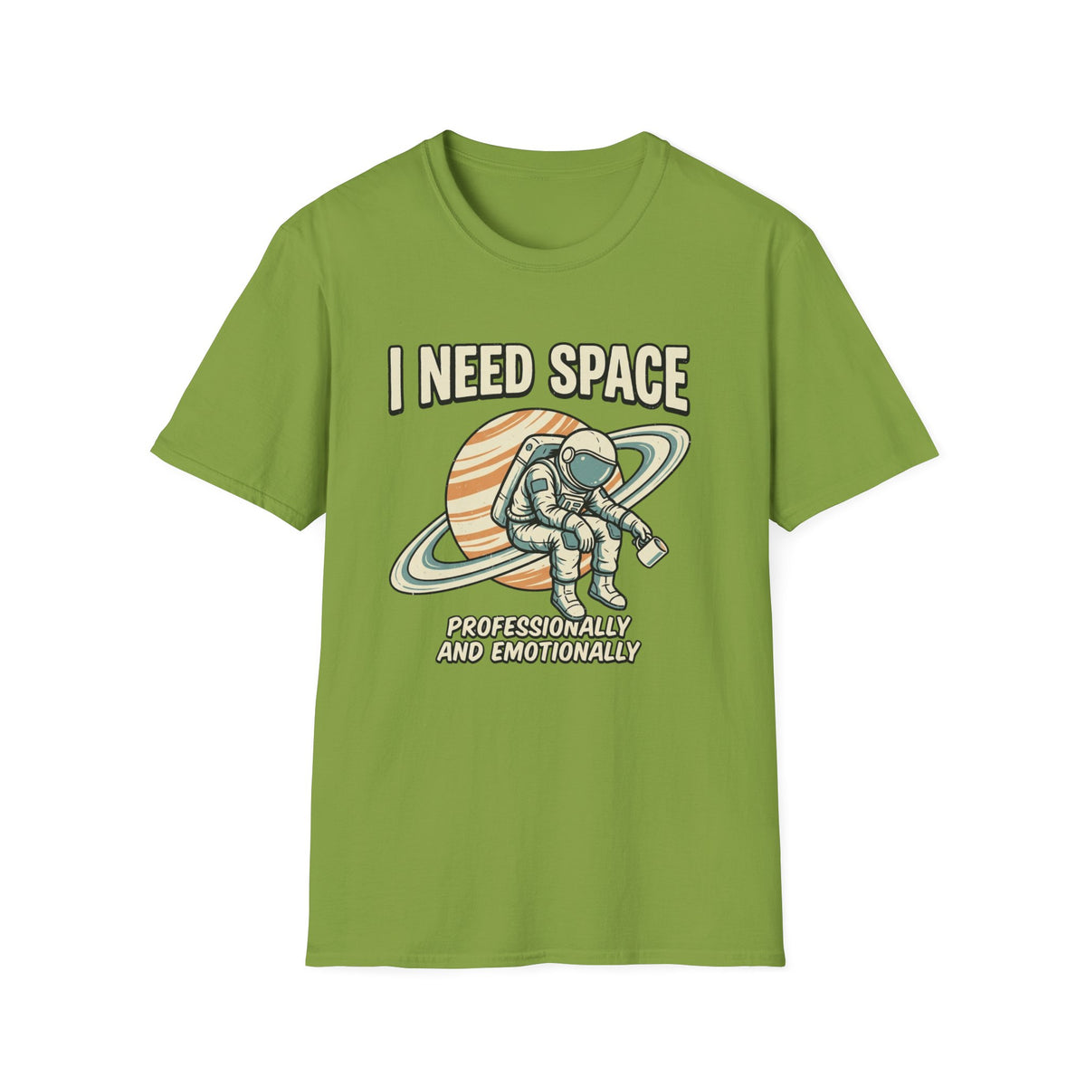 I Need Space Astronaut T-Shirt — Funny Retro Space Graphic Tee
