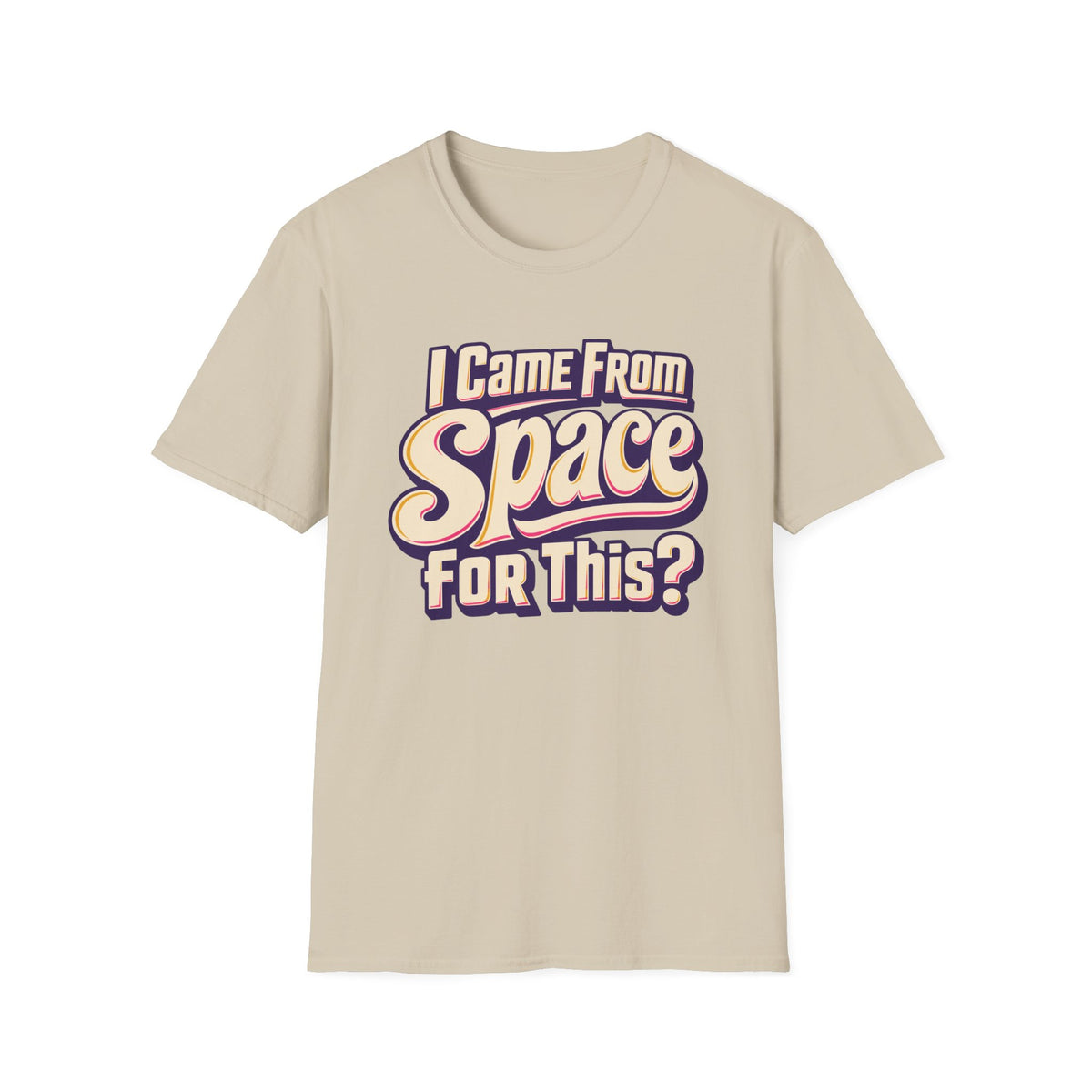 I Came From Space T-Shirt — Retro Alien Graphic Tee