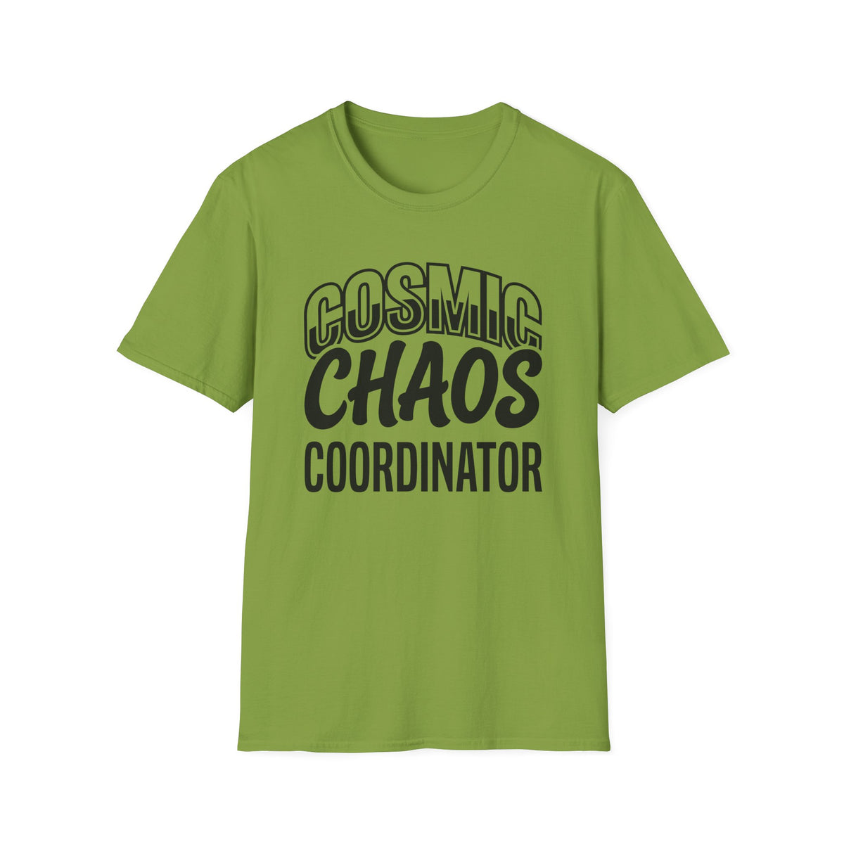 Cosmic Chaos Coordinator T‑Shirt — Funny Astronaut / Space Crew Tee