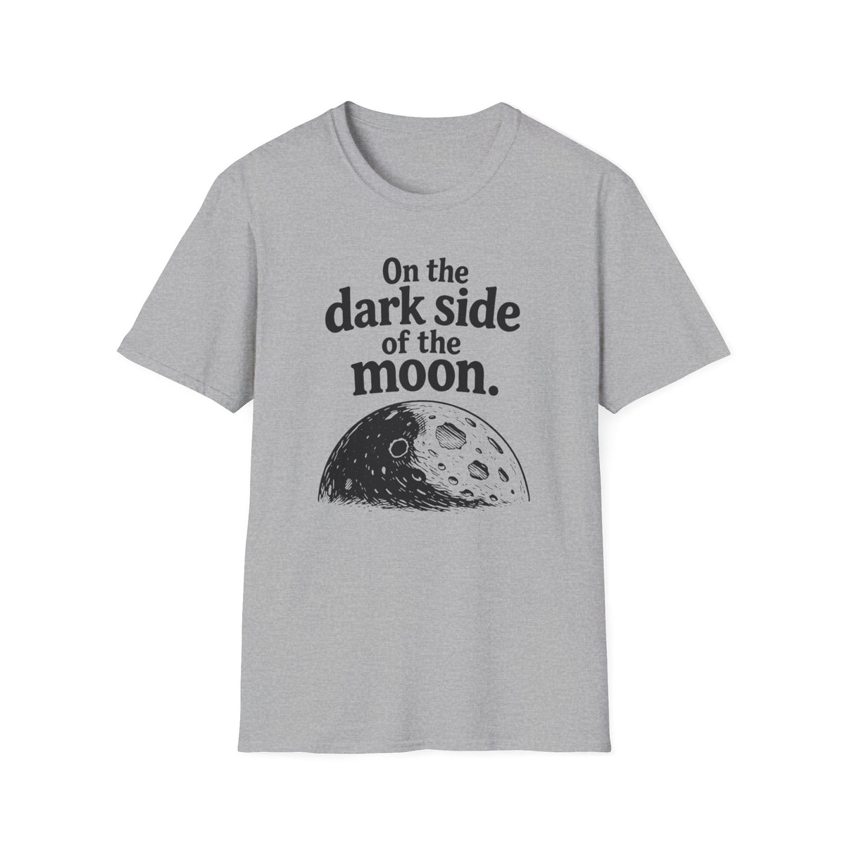 Dark Side of the Moon T-Shirt — Retro Moon Graphic Tee