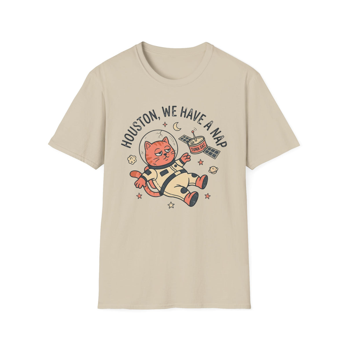Houston, We Have a Nap Cat T-Shirt