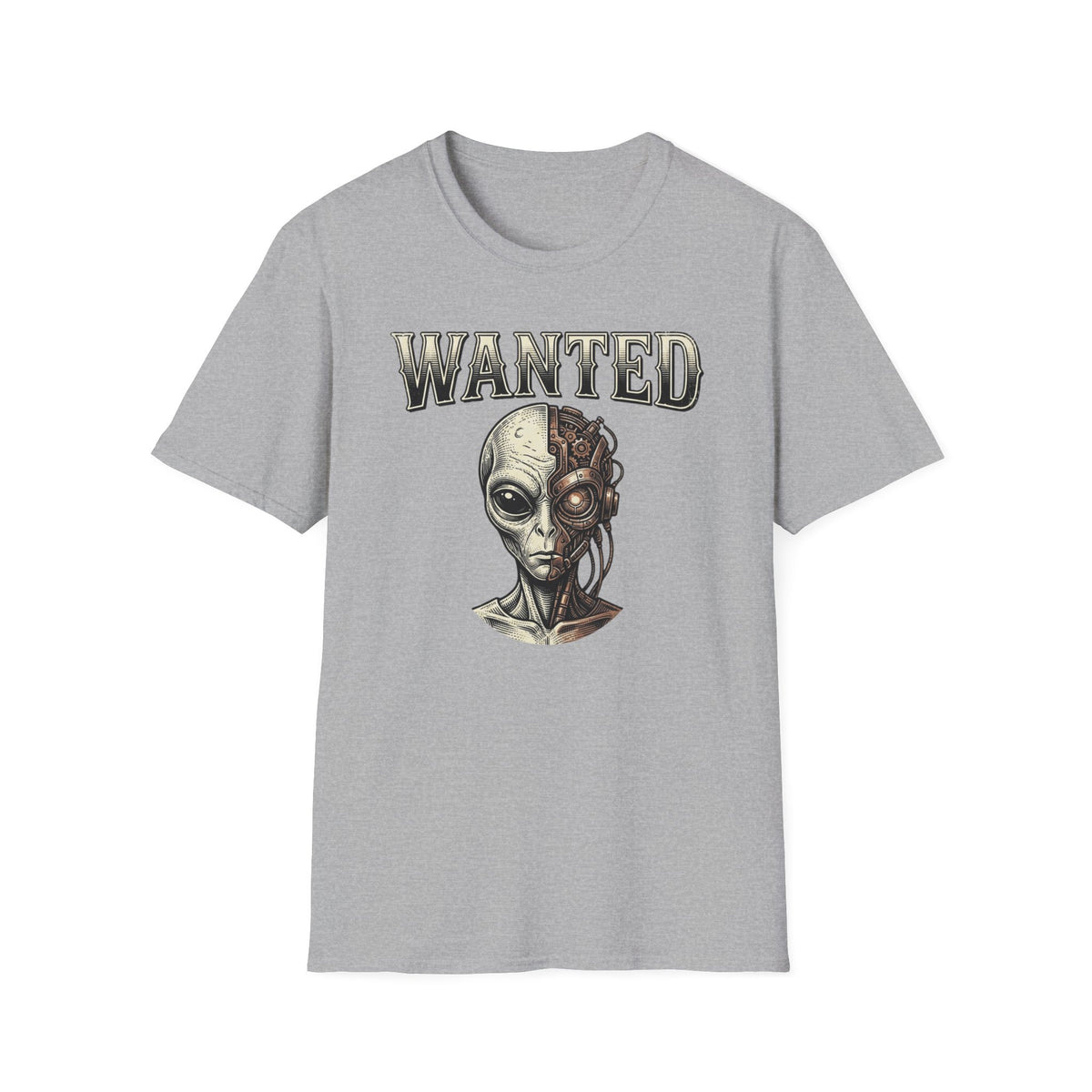 Wanted Alien Cyborg T-Shirt