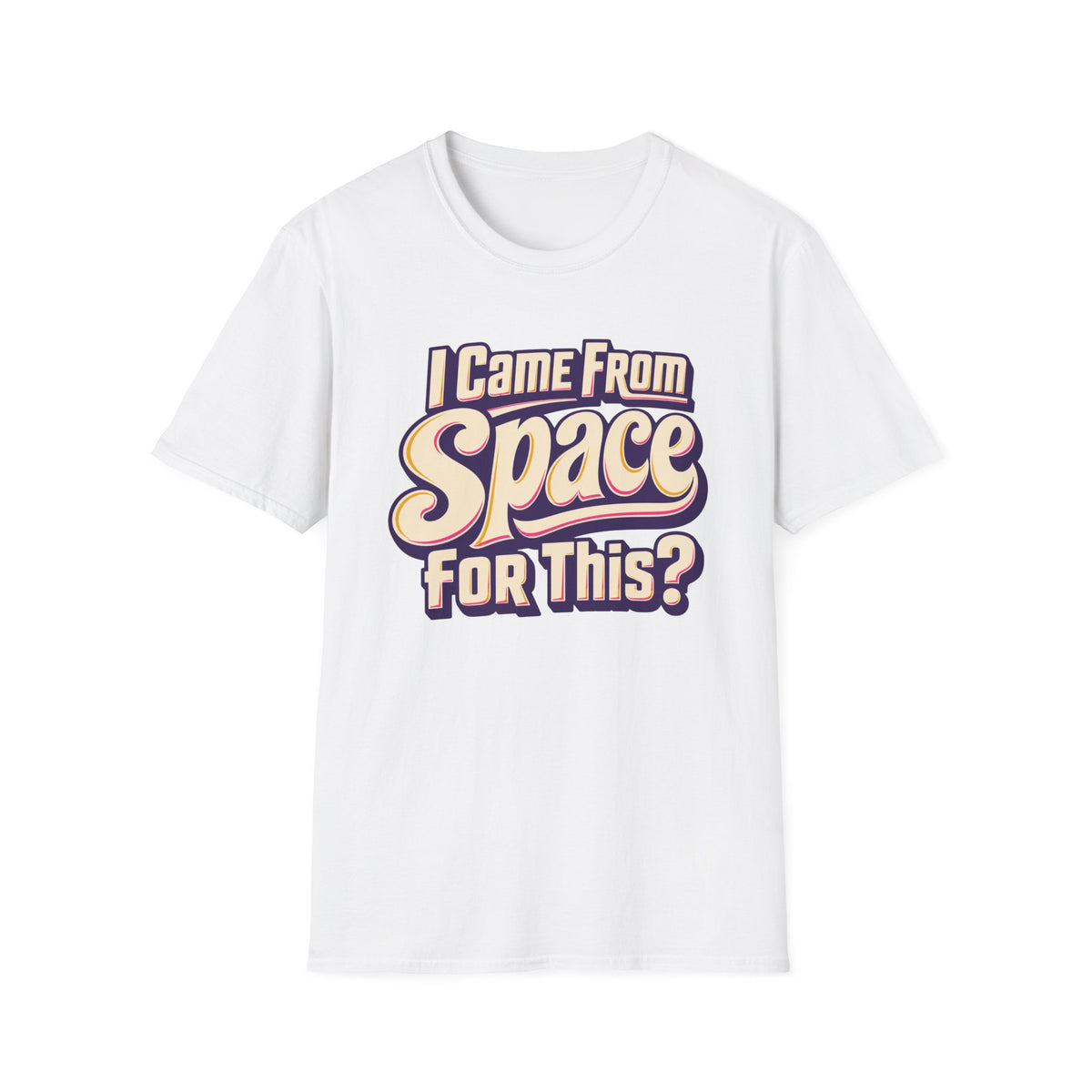 I Came From Space T-Shirt — Retro Alien Graphic Tee