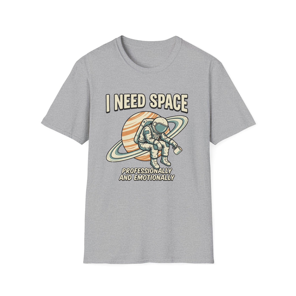 I Need Space Astronaut T-Shirt — Funny Retro Space Graphic Tee