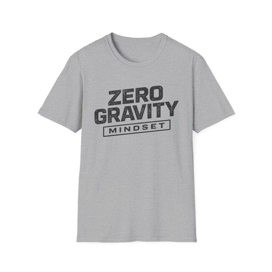 Zero Gravity Mindset T-Shirt — Motivational Graphic Tee for Ambitious Thinkers