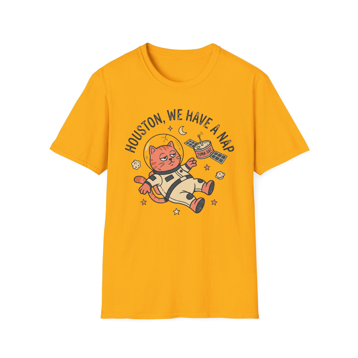 Houston, We Have a Nap Cat T-Shirt