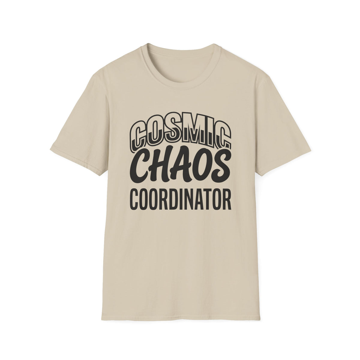 Cosmic Chaos Coordinator T‑Shirt — Funny Astronaut / Space Crew Tee