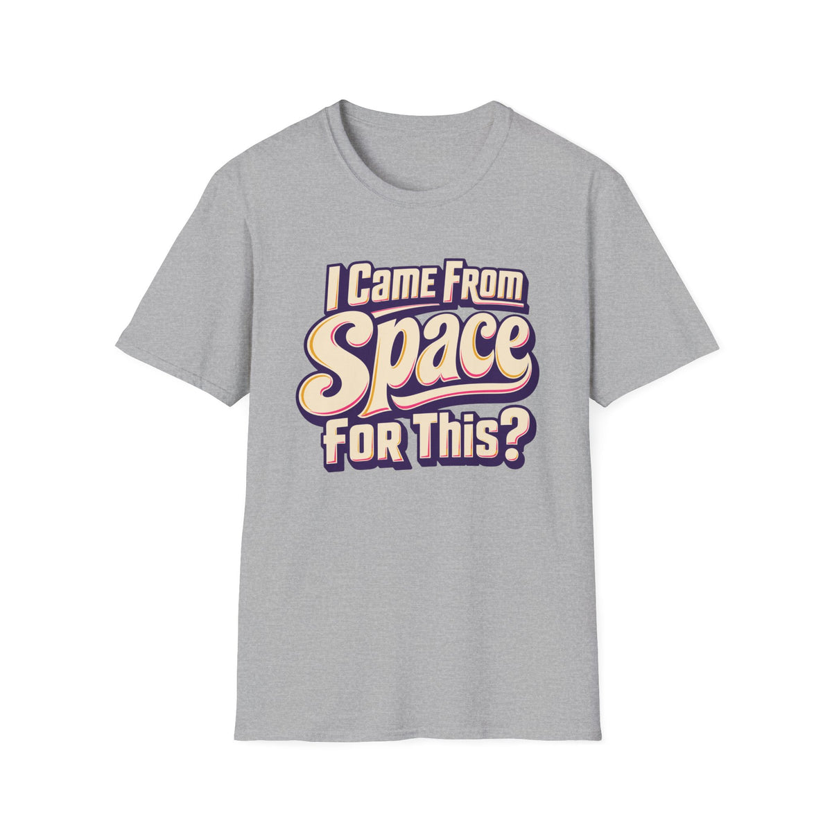 I Came From Space T-Shirt — Retro Alien Graphic Tee