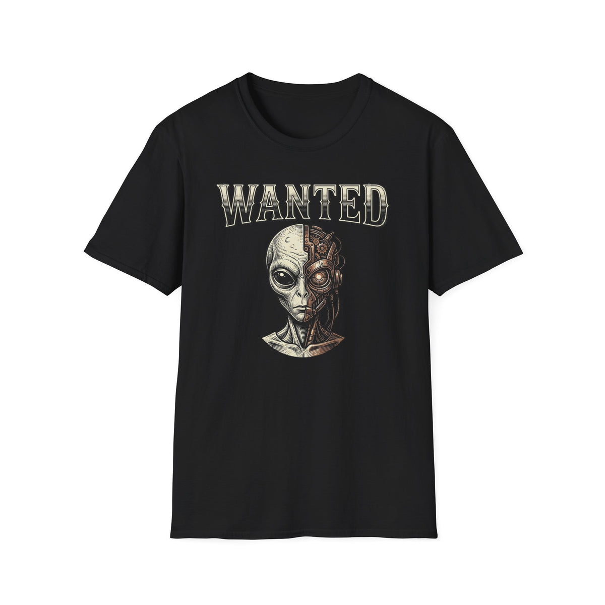 Wanted Alien Cyborg T-Shirt