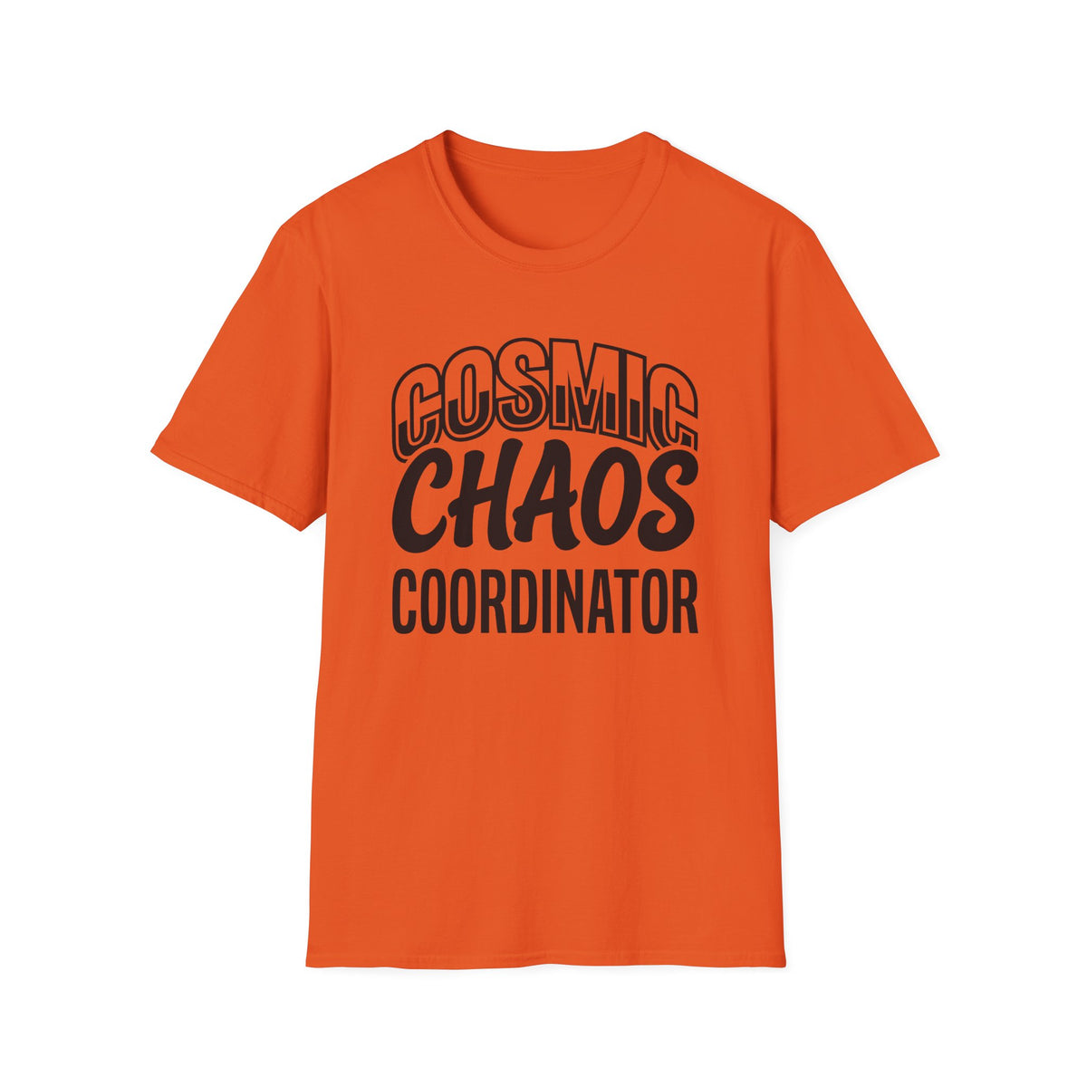 Cosmic Chaos Coordinator T‑Shirt — Funny Astronaut / Space Crew Tee