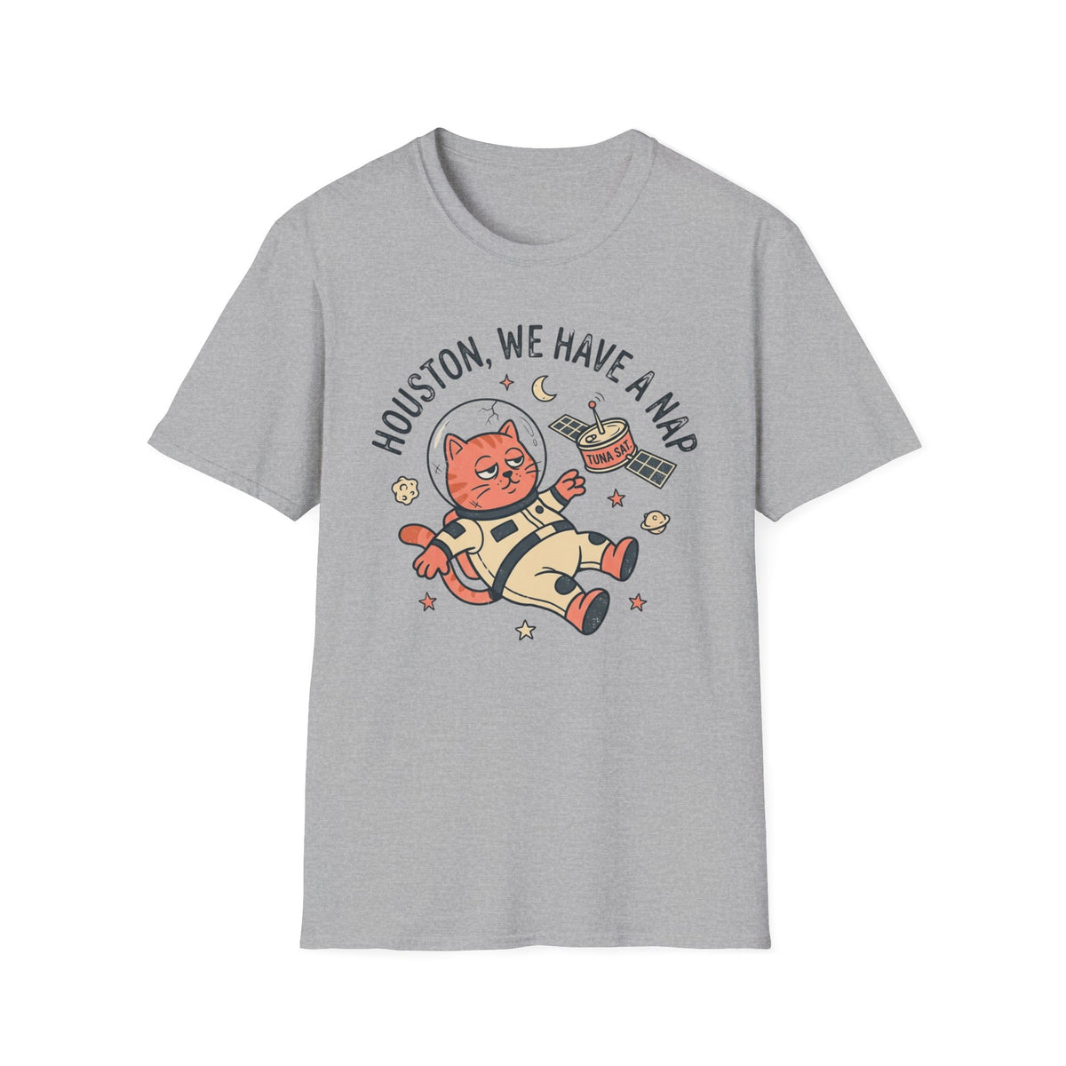 Houston, We Have a Nap Cat T-Shirt