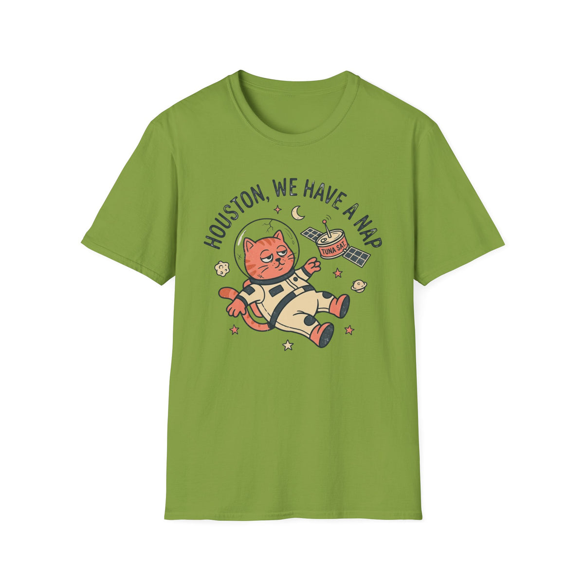 Houston, We Have a Nap Cat T-Shirt