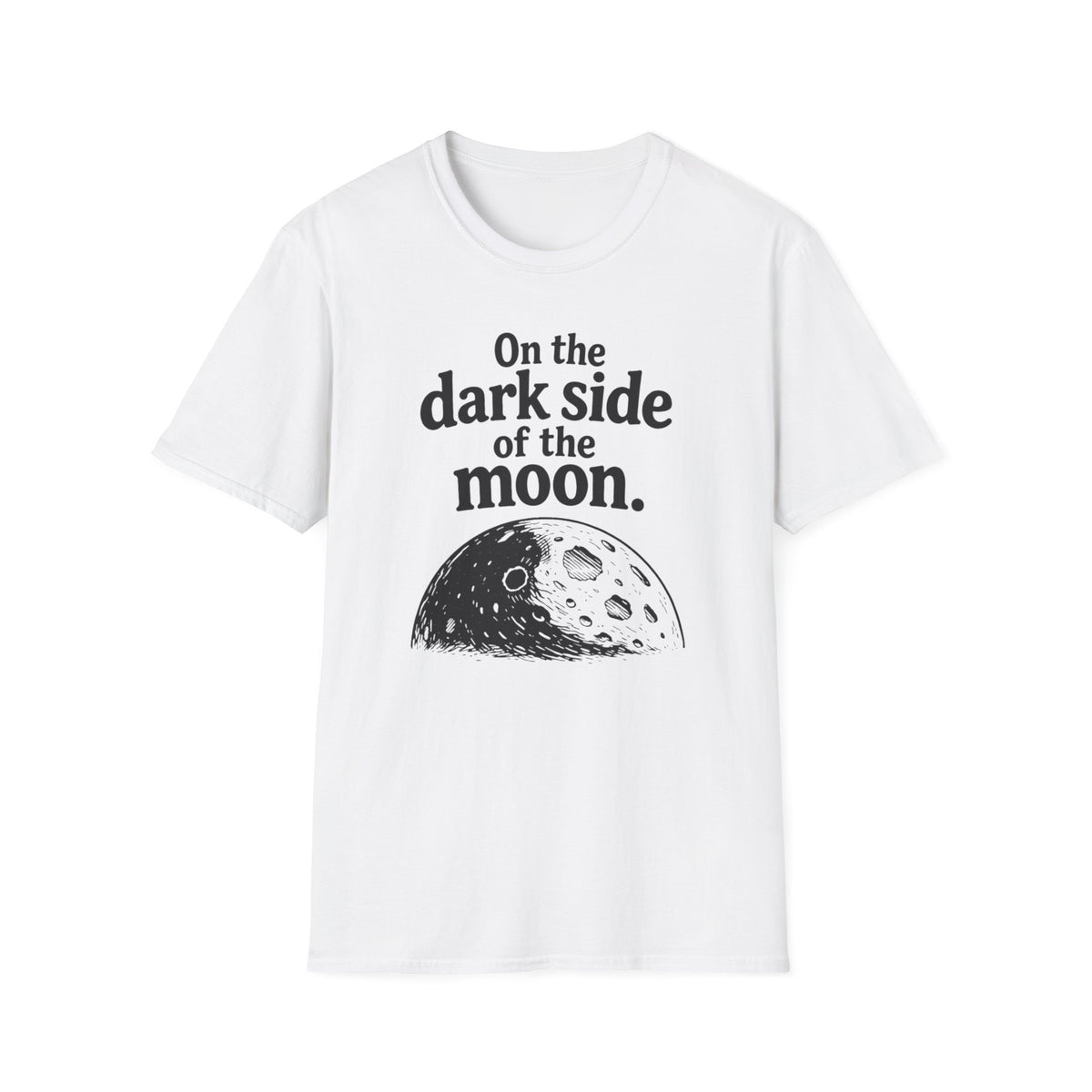 Dark Side of the Moon T-Shirt — Retro Moon Graphic Tee