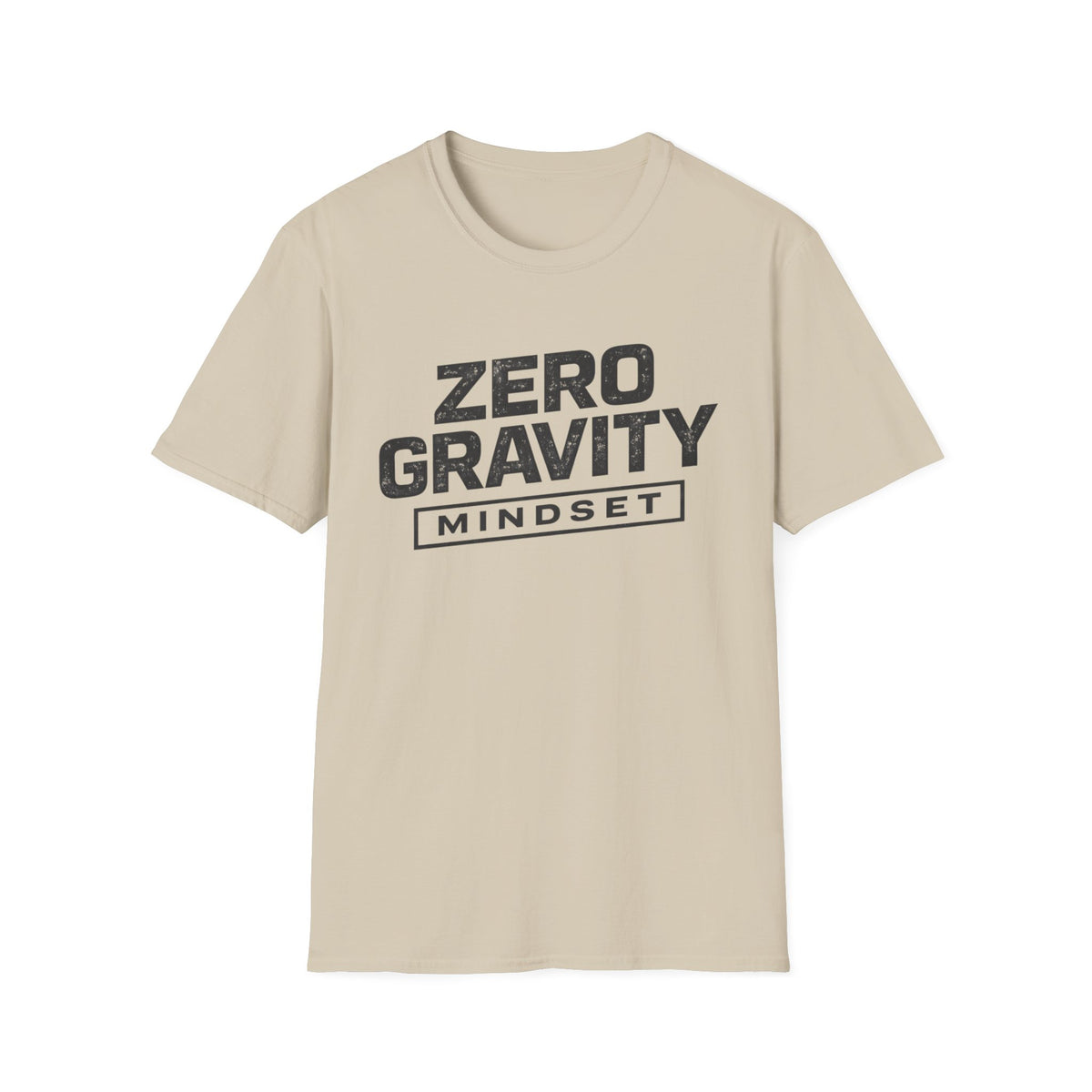 Zero Gravity Mindset T-Shirt — Motivational Graphic Tee for Ambitious Thinkers