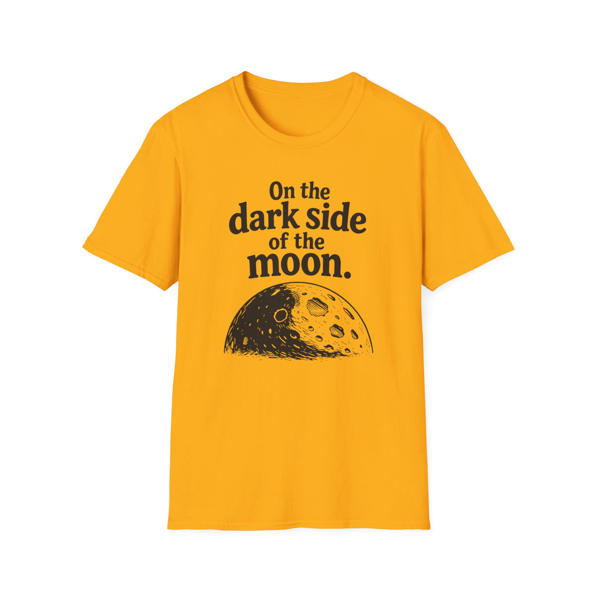 Dark Side of the Moon T-Shirt — Retro Moon Graphic Tee