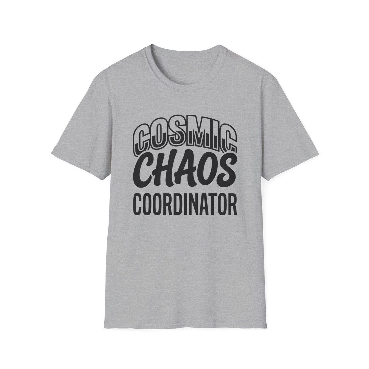 Cosmic Chaos Coordinator T‑Shirt — Funny Astronaut / Space Crew Tee