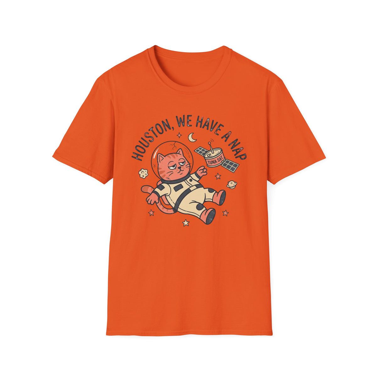 Houston, We Have a Nap Cat T-Shirt