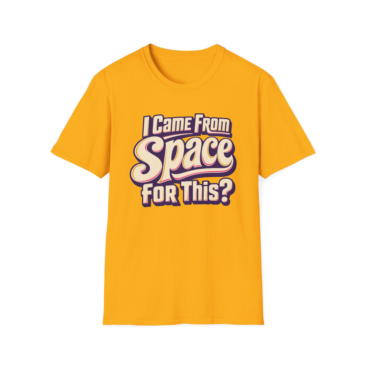 I Came From Space T-Shirt — Retro Alien Graphic Tee