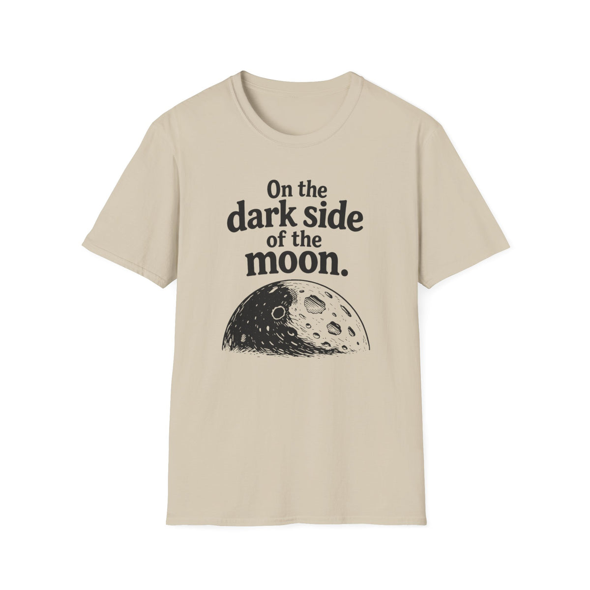 Dark Side of the Moon T-Shirt — Retro Moon Graphic Tee