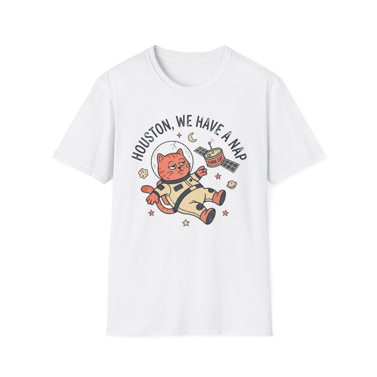 Houston, We Have a Nap Cat T-Shirt