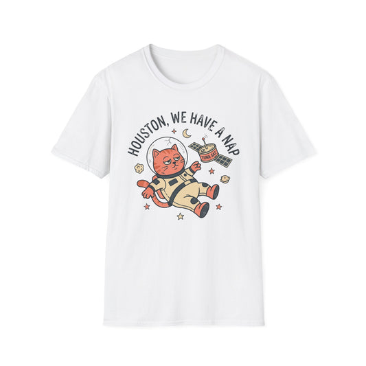 Houston, We Have a Nap Cat T-Shirt