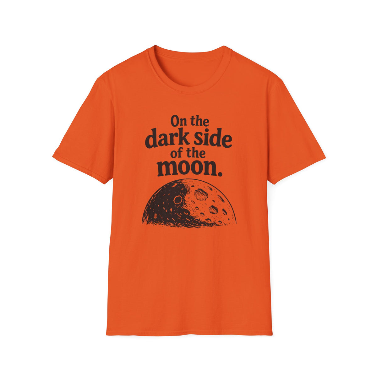 Dark Side of the Moon T-Shirt — Retro Moon Graphic Tee