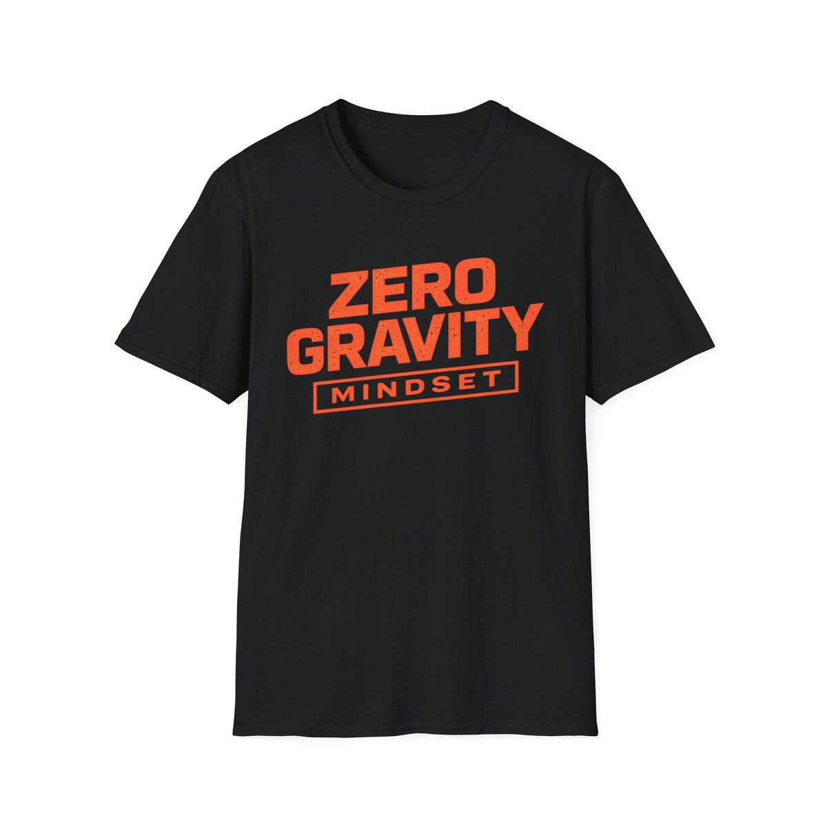 Zero Gravity Mindset T-Shirt — Motivational Graphic Tee for Ambitious Thinkers