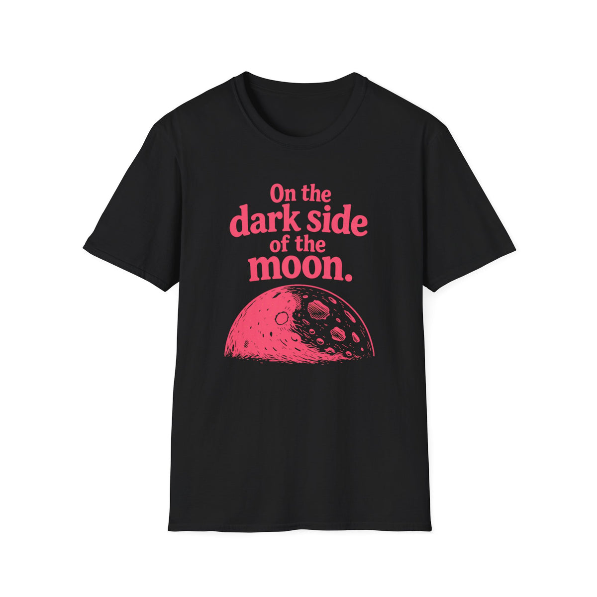 Dark Side of the Moon T-Shirt — Retro Moon Graphic Tee